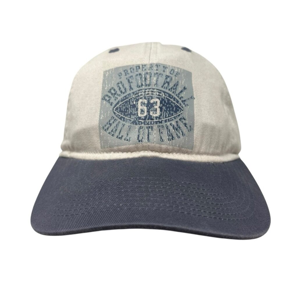 Pro Football Hall of Fame Strapback Dad Hat Cap Reebok Vintage Canton Ohio NFL